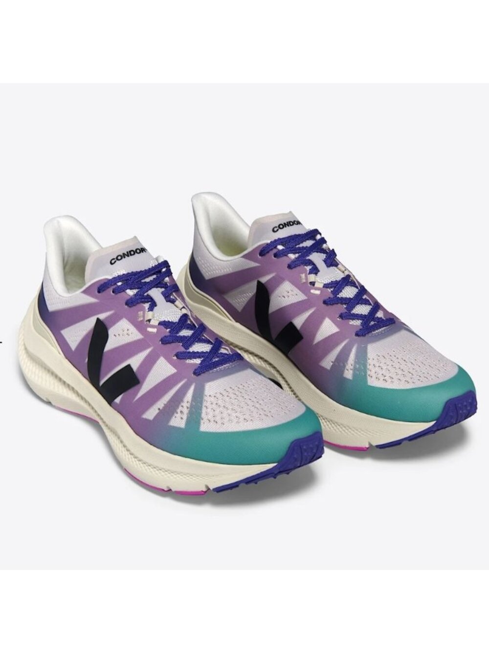 VEJA $210 Condor 3 Advanced Road-Running Shoes 36 EU 5 W Purple / Blue / Grey